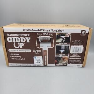 HorsePower Giddy Up Grill Cleaner AS SEEN ON TV! – Cordless, Rechargeable